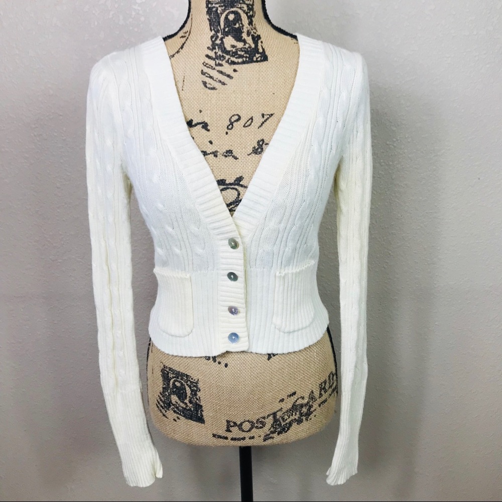 Charlotte Russe Button Down Sweater